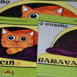 Libro “O gatiño garavanciño” pequeno